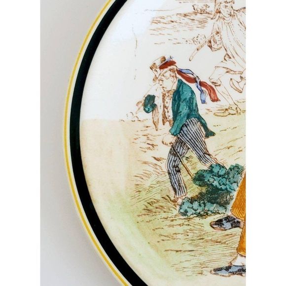 2 Vernon Kilns Plates, Le Pre Aux Clercs Vernon - Picture 7 of 10